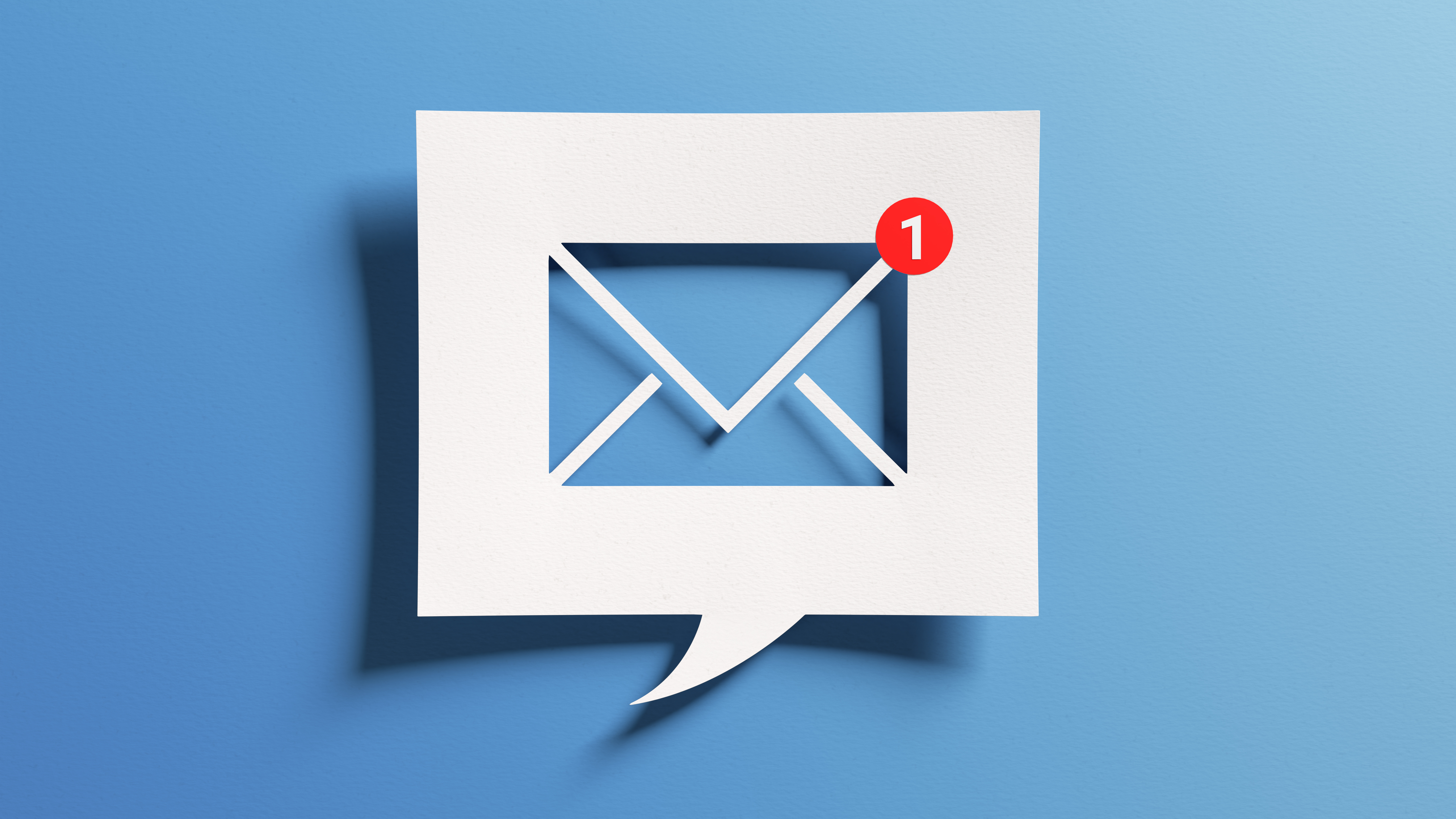 Design image of an email